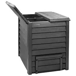Компостер GRAF Thermo-Wood 600 л сірий з решіткою (626051) - мініатюра 3