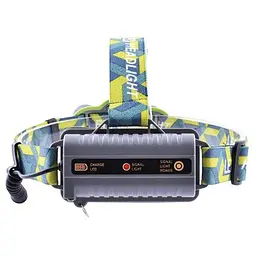 Налобний ліхтар BL-2133-T6+2COB + microUSB + 2х18650 + (5+2) режимів - мініатюра 4