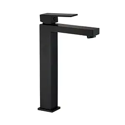 Змішувач для раковини VBI Loreno black високий VBI-050201BL, Чорний матовий