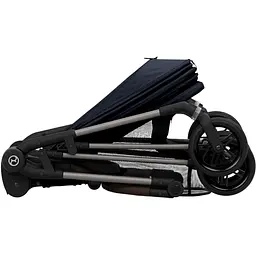 Коляска Cybex Melio Ocean Blue з бампером темно-синя (522002651) - мініатюра 7