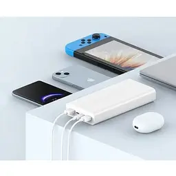 Зовнішній акумулятор Xiaomi Mi Power Bank 20000 mAh 22.5W Fast Charge PB2022ZM (BHR6109CN) білий - мініатюра 4