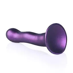 Фалоімітатор Ouch! Curvy G-Spot Dildo 7'' 17 cm (фіолетовий) - мініатюра 3