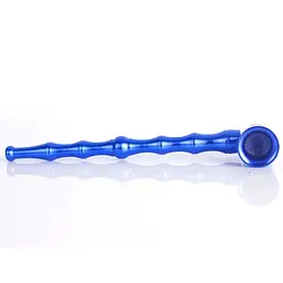 Трубка курильна металева HL-192 Blue (14956) - мініатюра 3