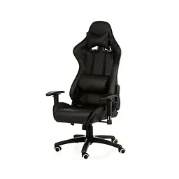 Крісло ігрове Special4You ExtremeRace black/black (E7139) - мініатюра 4