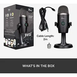 Мікрофон Blue Microphones Yeti Nano Black [988-000401] [136467] - мініатюра 8