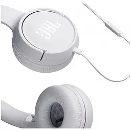 Гарнітура JBL T500 White (JBLT500WHT) - мініатюра 5