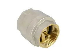 Клапан зворотний RAFTEC 1 1/4" для води, ВВ, DN32, BLACK, ASU-04