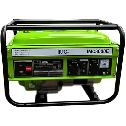 Генератор однофазний бензиновий IMC 3 KVA/2.4 кВт