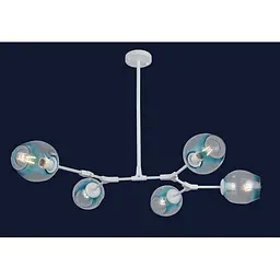 Люстра молекула Levistella 752L7731-5 WH+BL - мініатюра 2