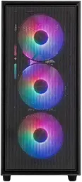 Корпус Prologix E107 RGB Black