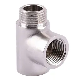 Трійник Solomon 1/2″ ВВЗ никель 8202