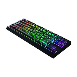 Клавіатура Razer BlackWidow V4 Low-Profile TKL Wireless/Bluetooth/USB Orange Switch UA Black (RZ03-05450700-R3M1) - мініатюра 6