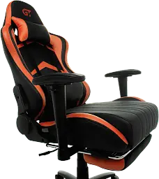 Геймерське крісло GT Racer чорне з помаранчевим (X-2534-F Black/Orange) - мініатюра 8