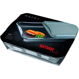 Жаровня скляна Simax Exclusive з пластиковою кришкою 3.5 л (7226/L) - мініатюра 4