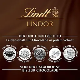 Уцінка. Шоколад молочний Lindt Lindor 100 г  - мініатюра 4