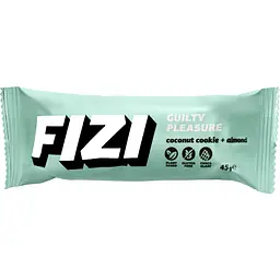 Батончик Fizi Guilty Pleasure Coconut cookie + almond в шоколадной глазури 45 г