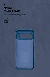 Чехол ArmorStandart ICON для Google Pixel 10 Pro XL 5G Camera cover Dark Blue (ARM87464) - мініатюра 4
