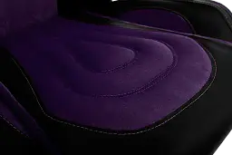 Геймерське крісло GT Racer чорне з фіолетовим (X-2645 Black/Violet) - мініатюра 7
