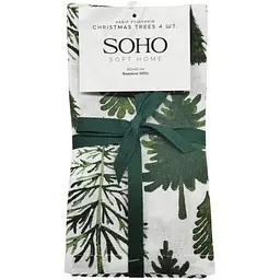 Набір рушників Soho 40x40см Christmas trees 4 шт pbe0050681