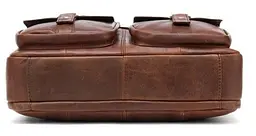 Сумка чоловіча 14717 Vintage коричнева - мініатюра 4