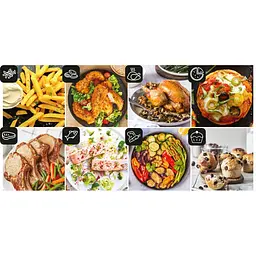 Мультипіч Tefal EasyFry&Grill Precision 1550 Вт сіра (EY505D15) - мініатюра 22