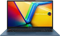 Ноутбук ASUS Vivobook S 15 K5504VA-L1118WS 15.6' FHD OLED, Intel i9-13900H, 16GB, F1TB, UMA, Win11, Блакитний (90NB0ZK1-M00520)