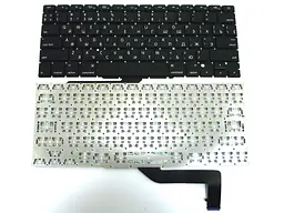 Клавіатура для APPLE A1398 Macbook Pro MC975, MC976(2012) (UA, Small Enter)