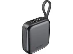 Зовнішній акумулятор (Power Bank) Choetech 10000mAh Black (B697C-BKGY) - мініатюра 2