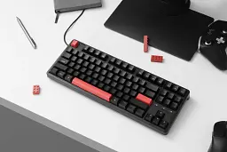 Клавіатура Keychron C3 Pro 87 Key RGB Hot-Swap K Pro Brown Switch Black [C3PH3_KEYCHRON] [120909] - мініатюра 4