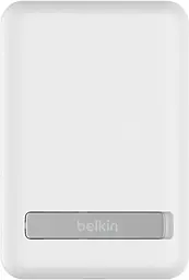 Портативний акумулятор із бездротовим заряджанням BPD004BTWT Power Bank Belkin Magnetic 5000 White - мініатюра 2