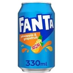 Напій Fanta Pineapple & Grapefruit Ананас та Грейпфрут 330 мл