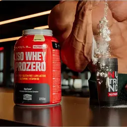 Протеїн з ензимами Nutrend Iso Whey ProZero шоколадний брауні 2250 г - мініатюра 2