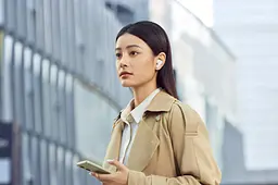 Навушники бездротові Oppo Enco Buds3 Pro ETEK1 Glaze White білі - мініатюра 6