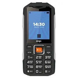 Мобільний телефон ERGO E242 Dual Sim (чорний)