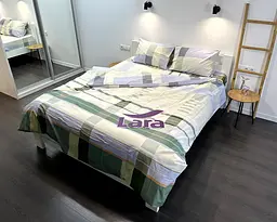 Постільна білизна LARA бязь d11307d двоспальна - мініатюра 5
