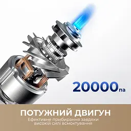 Бездротовий пилосос Dreame R10 PRO Aqua - мініатюра 4