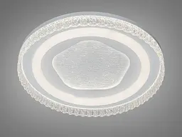 Стельова LED люстра в коридор Diasha WG5156/B WH, Ø48 см, 85 W - мініатюра 2