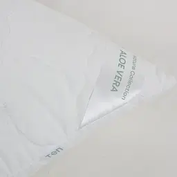 Подушка Nature Aloe Vera ТЕП 70x70 см белая - миниатюра 7