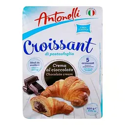 Круасани Antonelli Croissant з шоколадним кремом 250 г