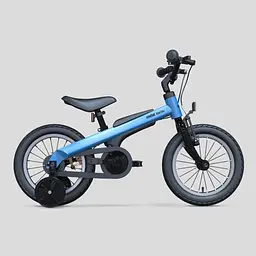 Велосипед Ninebot Kids Bike 14'' для хлопчиків блакитний - мініатюра 3