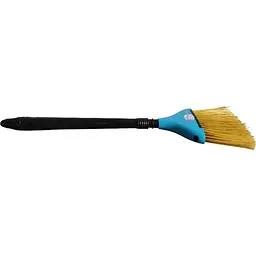 Віник Zambak Plastik №1 пластмасовий зі з'ємною ручкою 15х67см блакитний (ZP-260b) - мініатюра 2