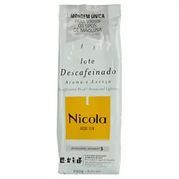 Кава мелена Nicola Blend Descafeinado, 250 г (637693) - мініатюра 2