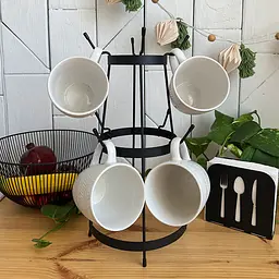 Підставка під чашки Nice & Cozy Garret металева чорна - мініатюра 2
