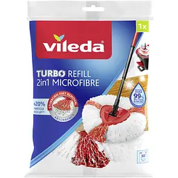 Уцінка. Змінна насадка для швабри Vileda Easywring & Clean Turbo (4023103195189) 