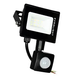 Прожектор світлодіодний Evrolight FM-01D-10 з датчиком руху 10 W 6400 К (57039) - мініатюра 2