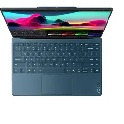 Ноутбук Lenovo Yoga Slim 9 14ILL10, (83CX0014RM), Intel Core Ultra 7258 В до 4,8 ГГц, 14-дюймовий WQUXGA сенсорний, 32 ГБ SSD 1 ТБ, Intel Arc Graphics, Windows 11 Home, Tidal Teal - мініатюра 3
