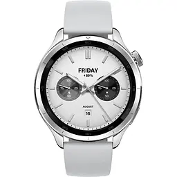 Смарт-годинник Xiaomi Watch S4 Silver (BHR9197GL) - мініатюра 2