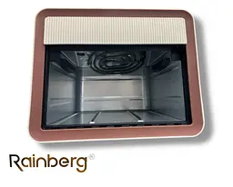 Аерофритюрниця електрична безмасляна Rainberg RB-2313W 9 л 4200 Вт Білий - мініатюра 2