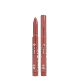 Помада-олівець для губ водостійка Bogenia Velvet Waterproof Matte BG730, 009 Cashmere Темна помаранчево-бежева