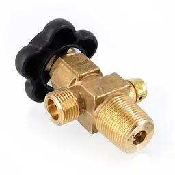 Вентиль для балонів вуглекислотних ZTX W21.8 x 1/14 190 BAR - мініатюра 4